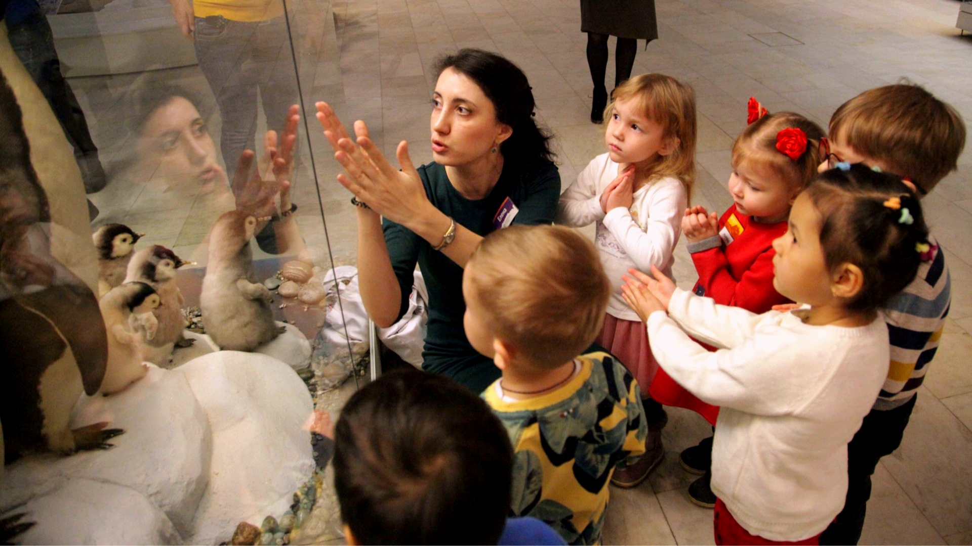 Экскурсия для детей 3 - 4 лет в Дарвиновском музее (Москва)