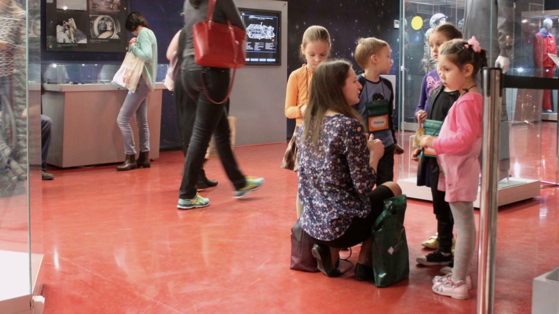 Детская экскурсия для дошкольников в музее Космонавтики (Москва)