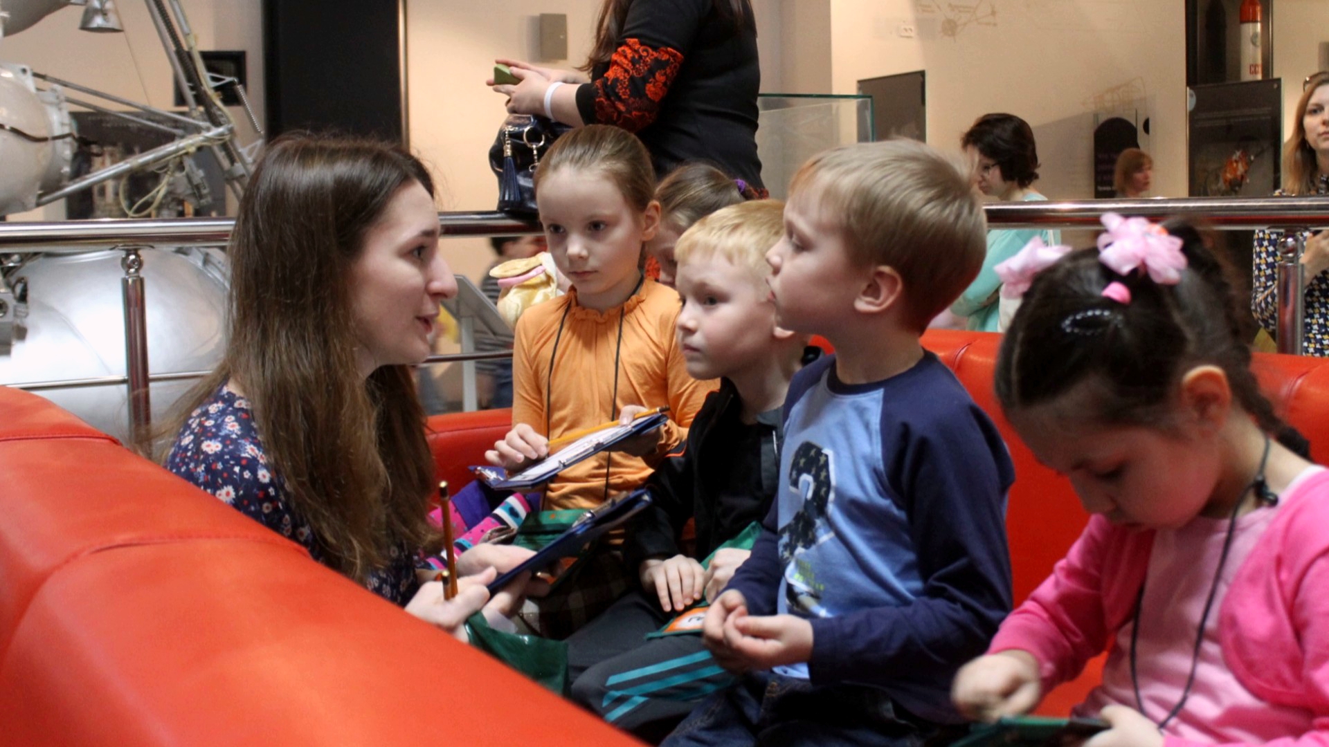 Экскурсия для детей 5 - 6 лет в музее Космонавтики (Москва)